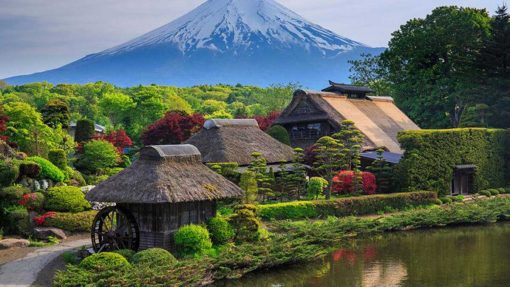 àng cổ Oshino Hakkai datnamtravel