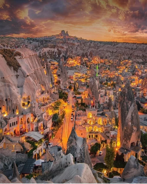vẻ đẹp vô thực tại cappadocia