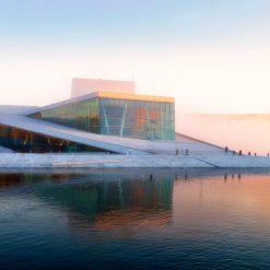 Oslo Opera House thiết kế như tảng băng trôi