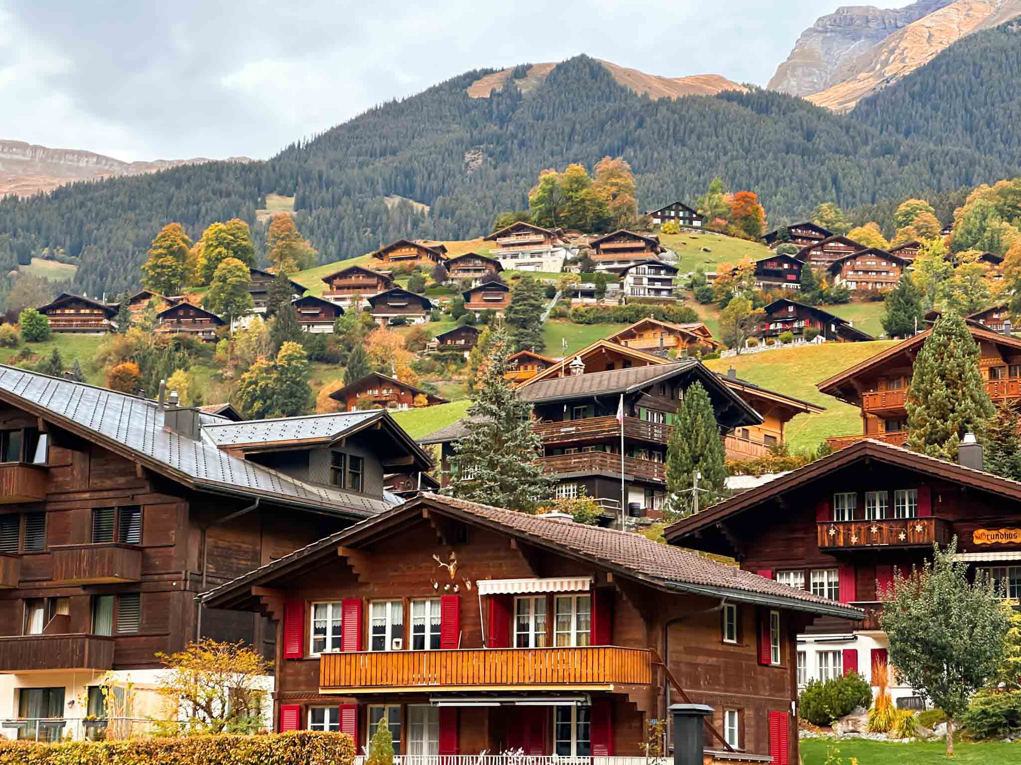 Thị trấn Grindelwald lãng mạn Thụy Sỹ Thị trấn Grindelwald lãng mạn Thụy Sỹ